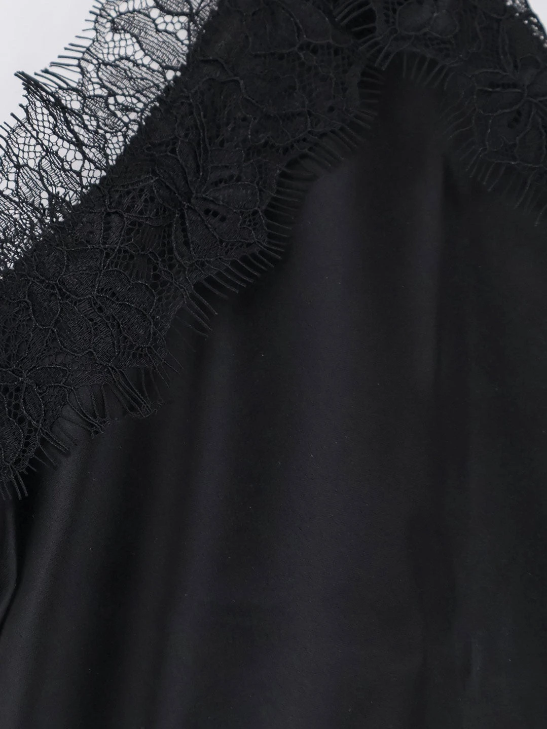 Satin top with lace profiles.webp