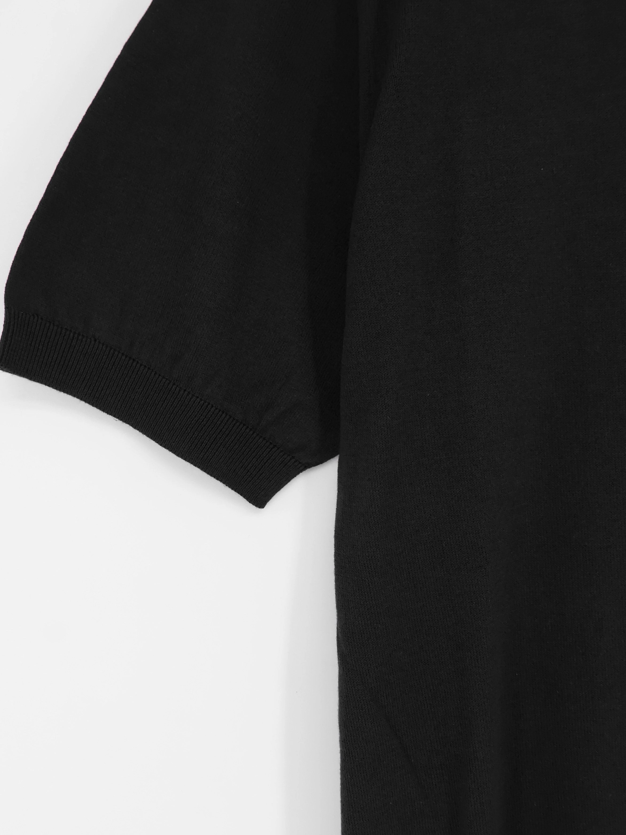 Cotton and silk blend polo.webp