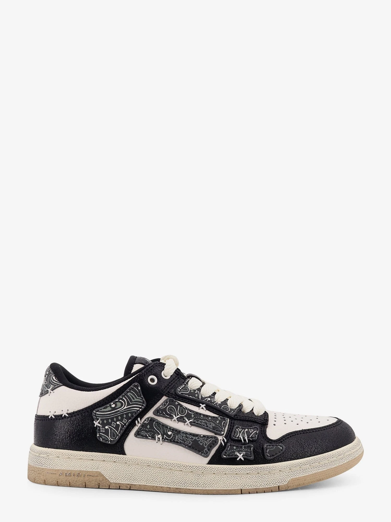 Bandana Skel Top Low leather low-top sneakers.webp