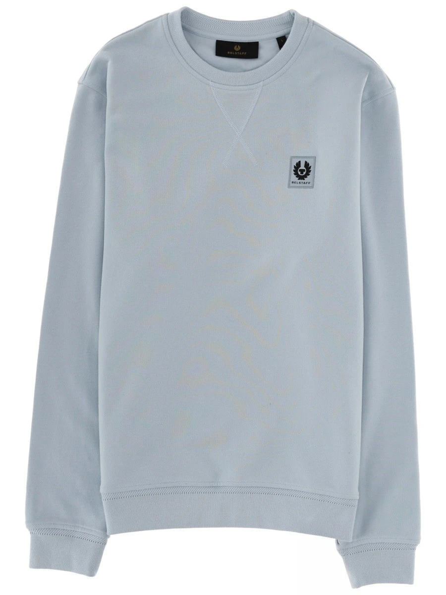 SWEATSHIRT WITH LOGO PATCH.webp