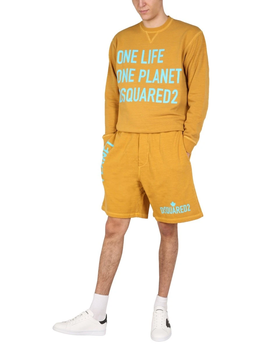"ONE LIFE ONE PLANET" BERMUDA SHORTS.webp