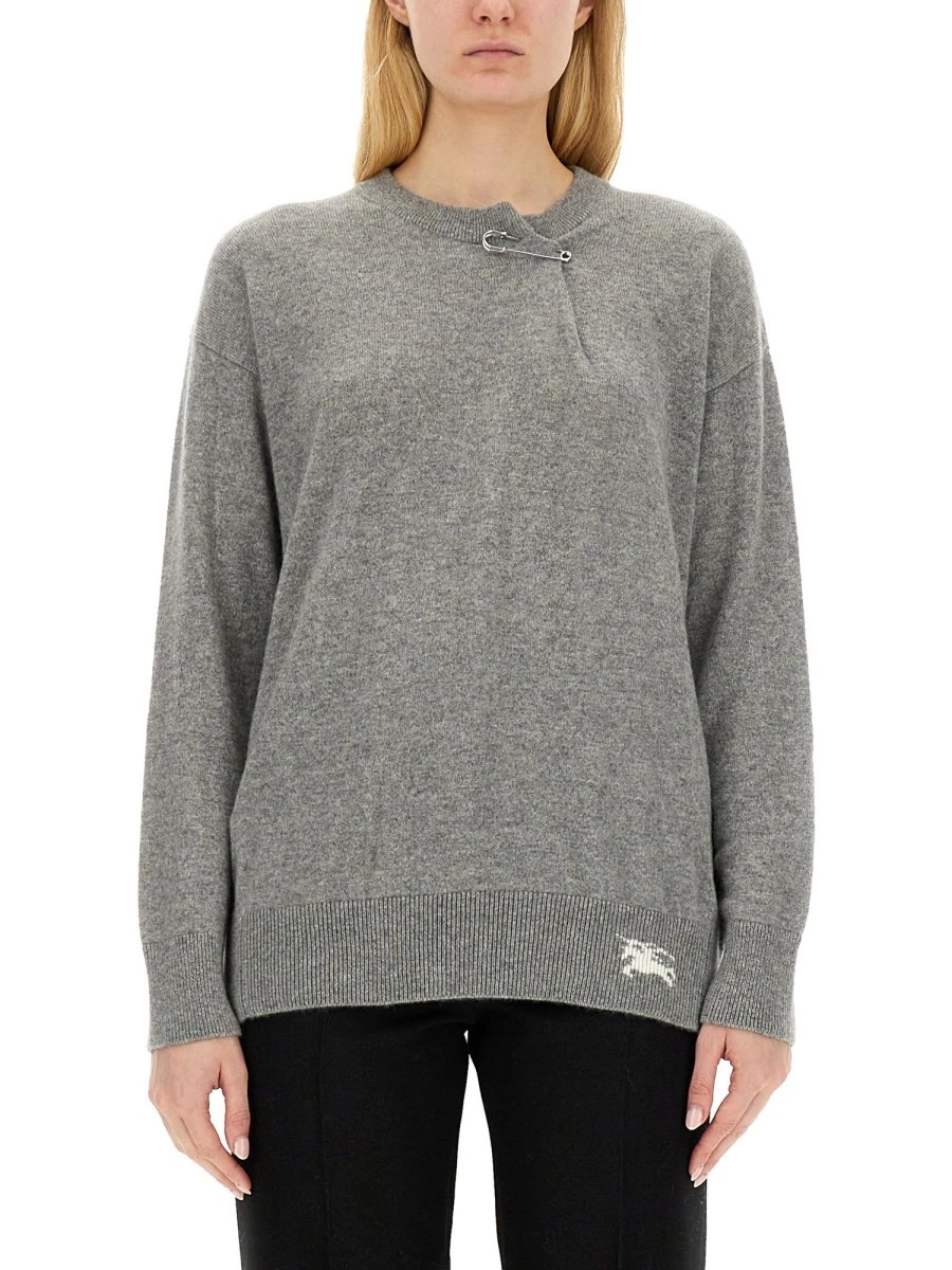 CASHMERE SWEATER WITH KILT PIN.webp