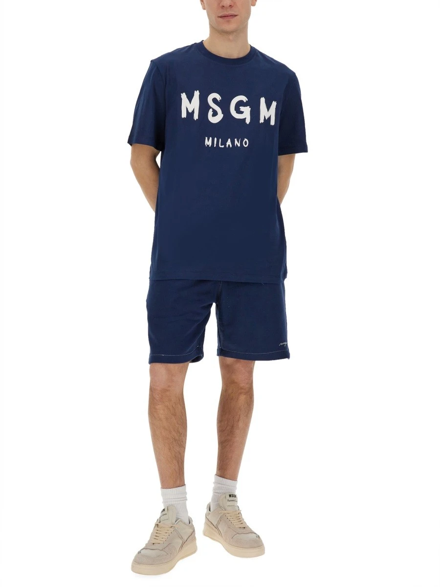 BERMUDA SHORTS WITH EMBROIDERED LOGO.webp