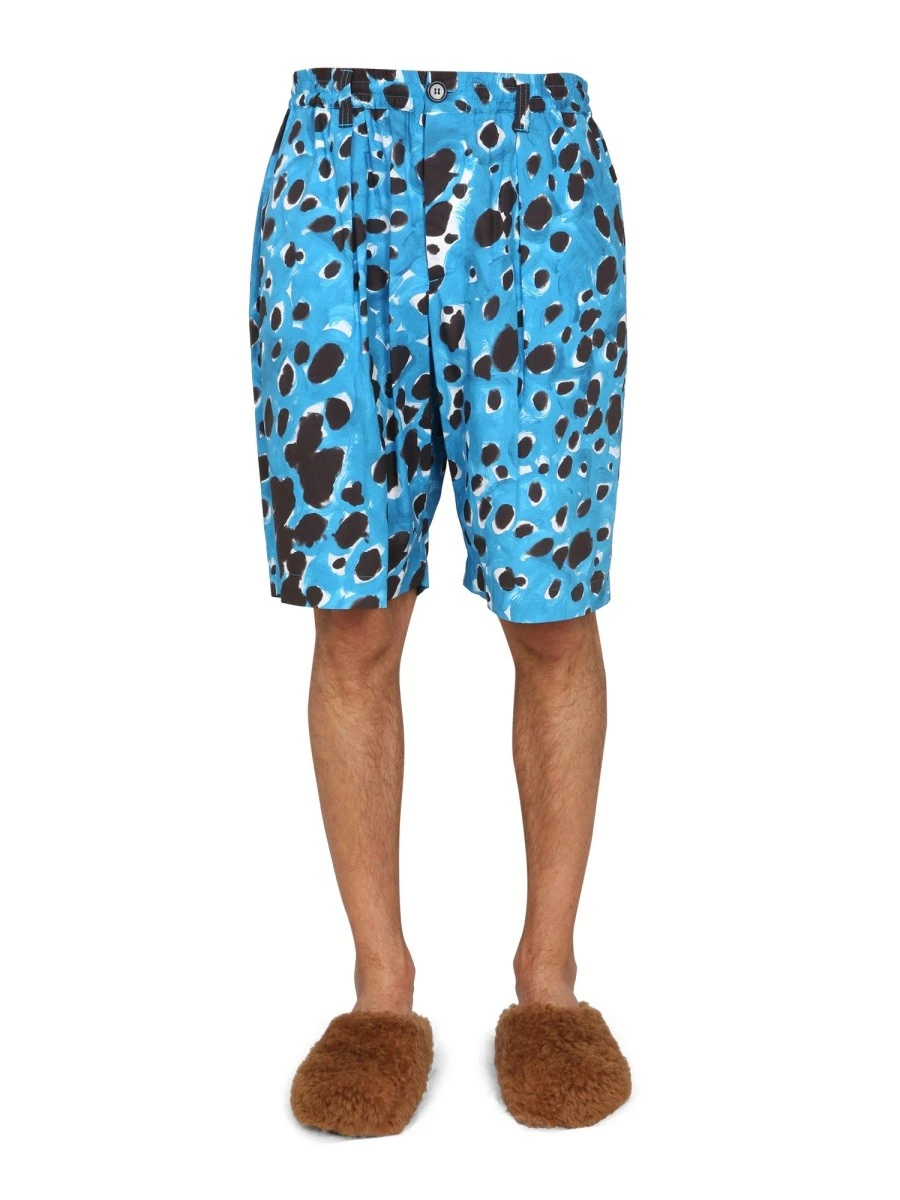 BERMUDA SHORTS WITH POP DOTS PRINT.webp