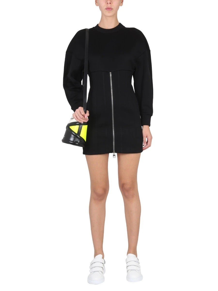 MINI DRESS WITH COCOON SLEEVES.webp