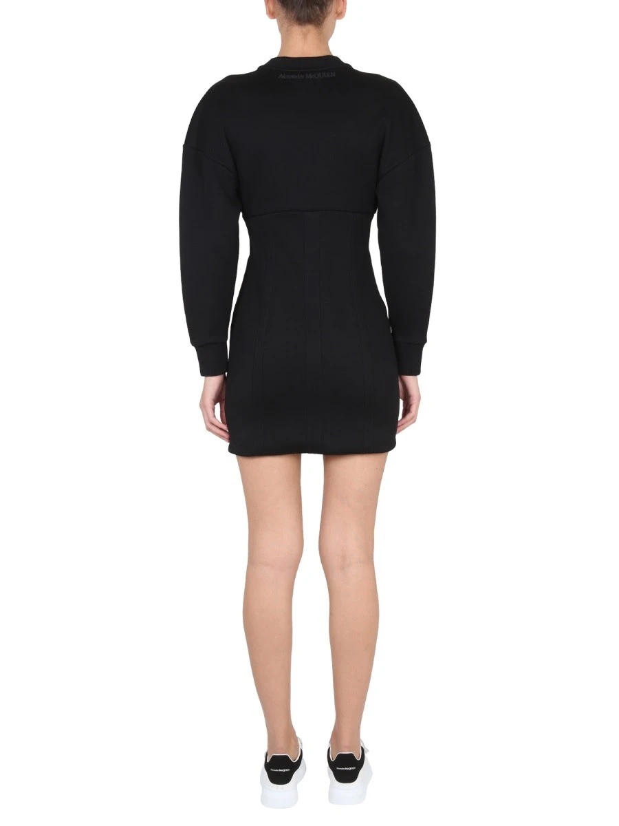 MINI DRESS WITH COCOON SLEEVES.webp