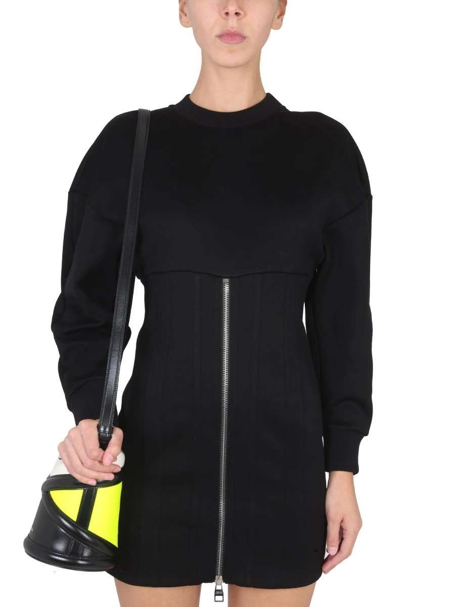 MINI DRESS WITH COCOON SLEEVES.webp