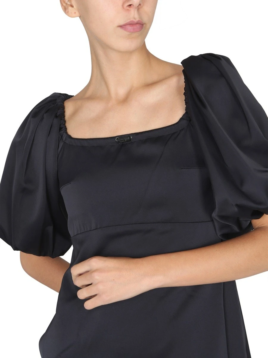 MINI DRESS WITH BALLOON SLEEVES.webp