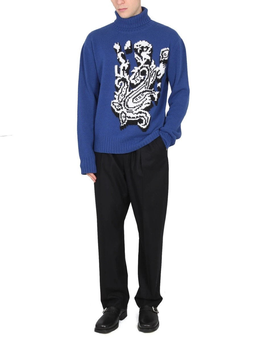 INLAID JACQUARD TURTLENECK SWEATER.webp