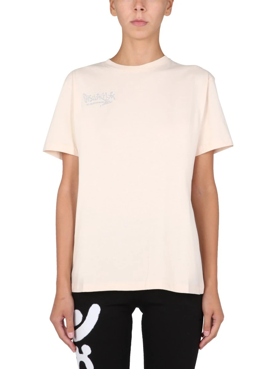 T-SHIRT WITH CRYSTAL LOGO.webp