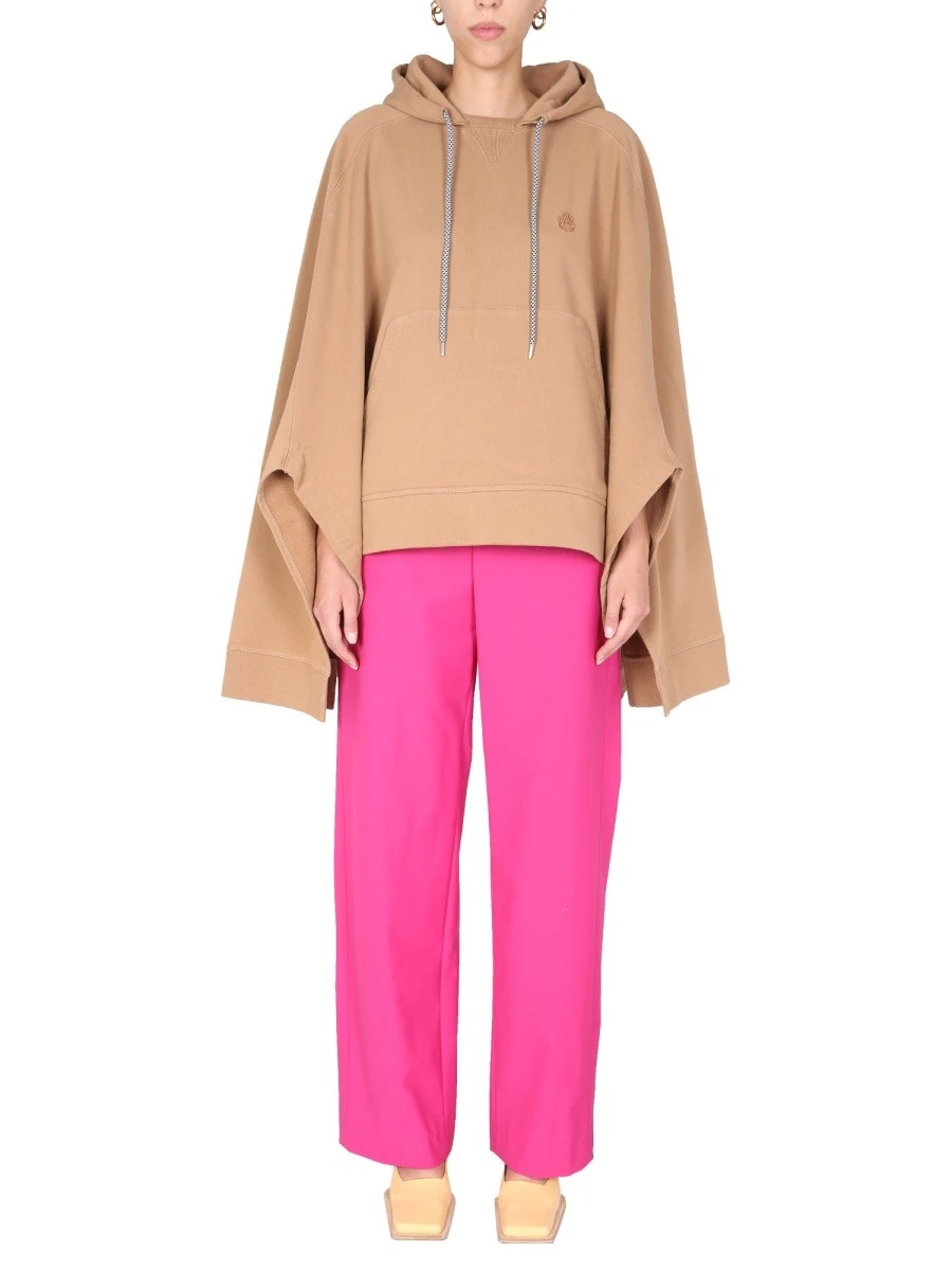 PONCHO SWEATSHIRT WITH EMBROIDERED LOGO.webp