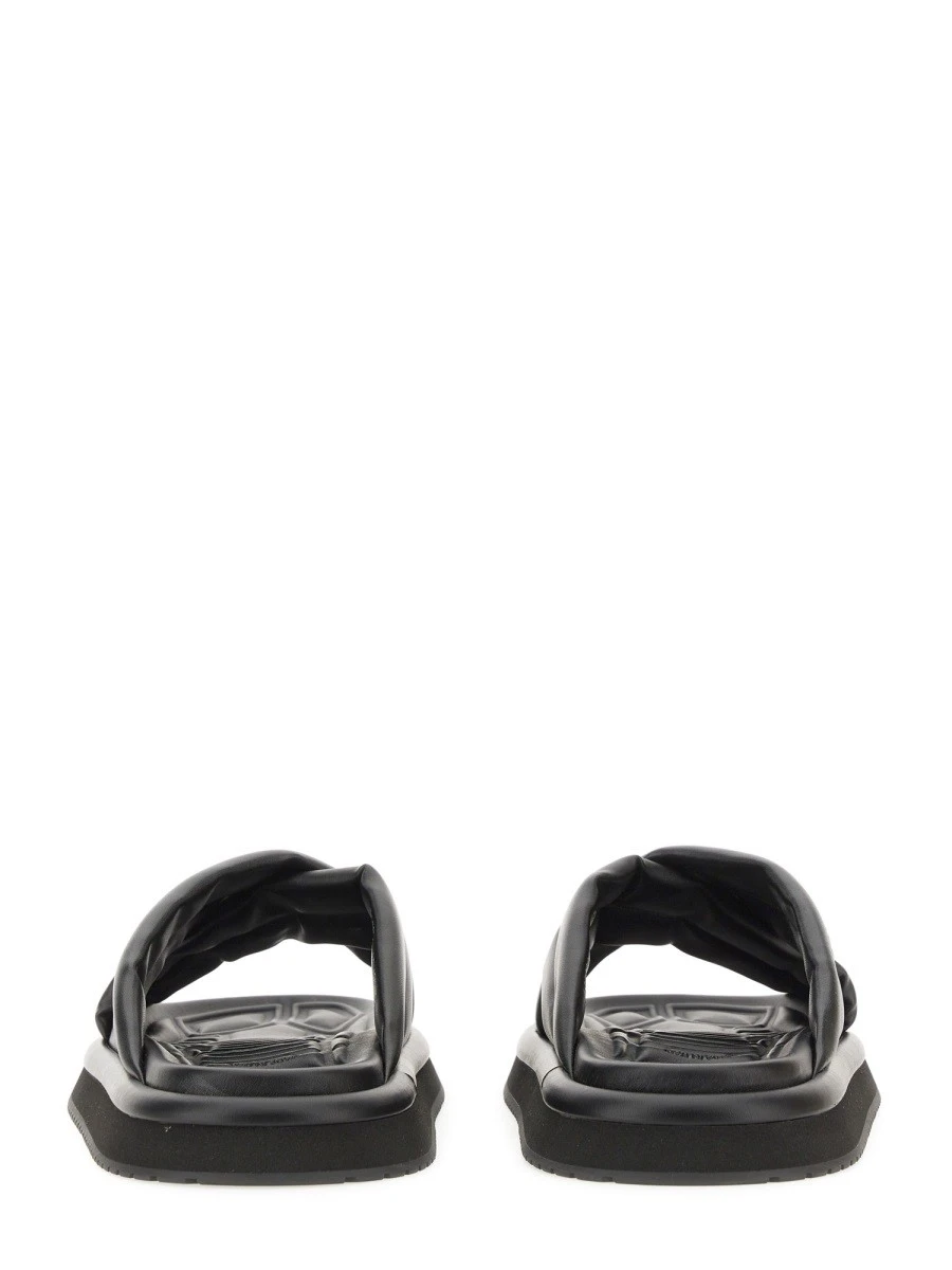 NAPPA EFFECT FABRIC SANDAL.webp