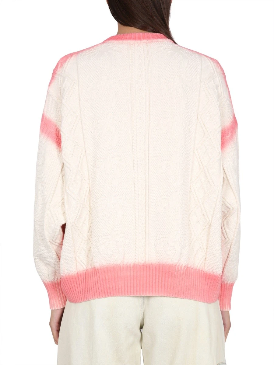 PATENT LEATHER EFFECT PALM SWEATER.webp