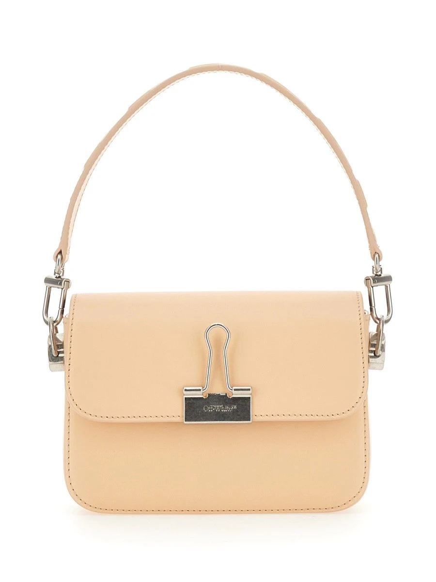 SMALL LEATHER BINDER BAG