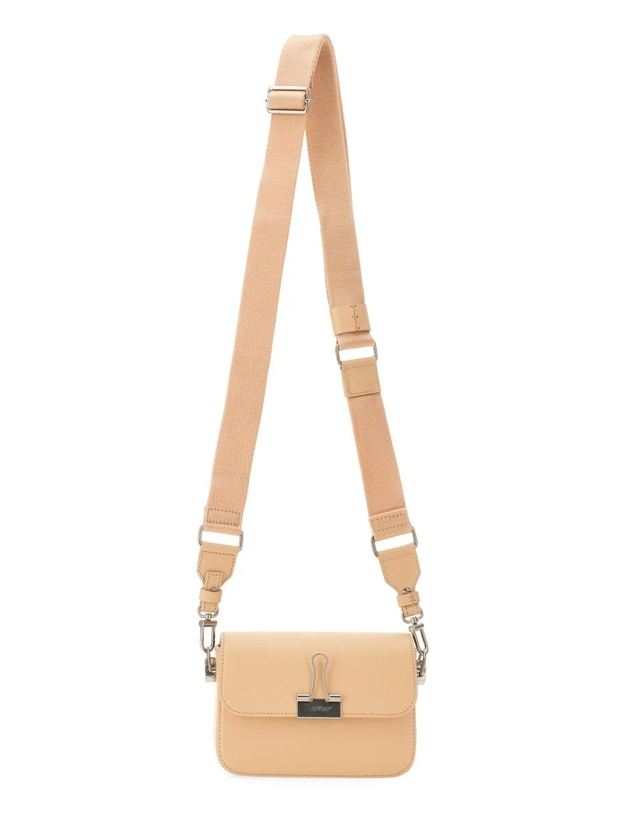 SMALL LEATHER BINDER BAG