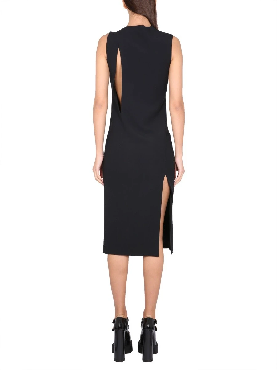 SLEEVELESS MIDI DRESS WITH CUTOUTS.webp