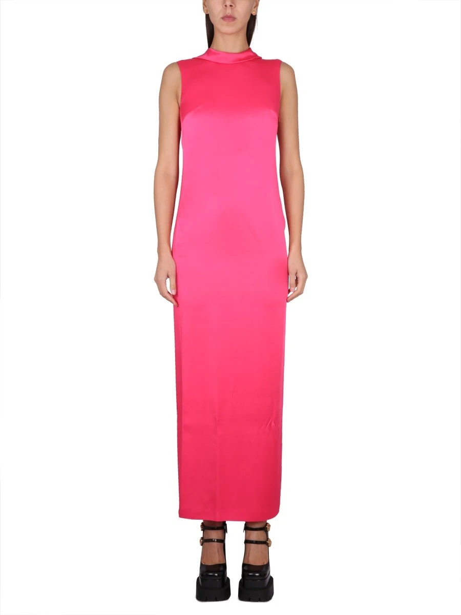 LONG DRESS WITH RING NECKLINE.webp