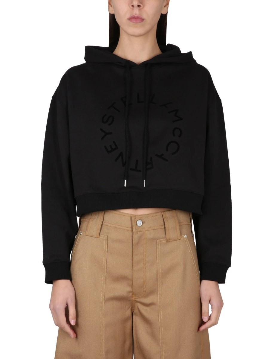 CROPPED SWEATSHIRT WITH LOGO.webp