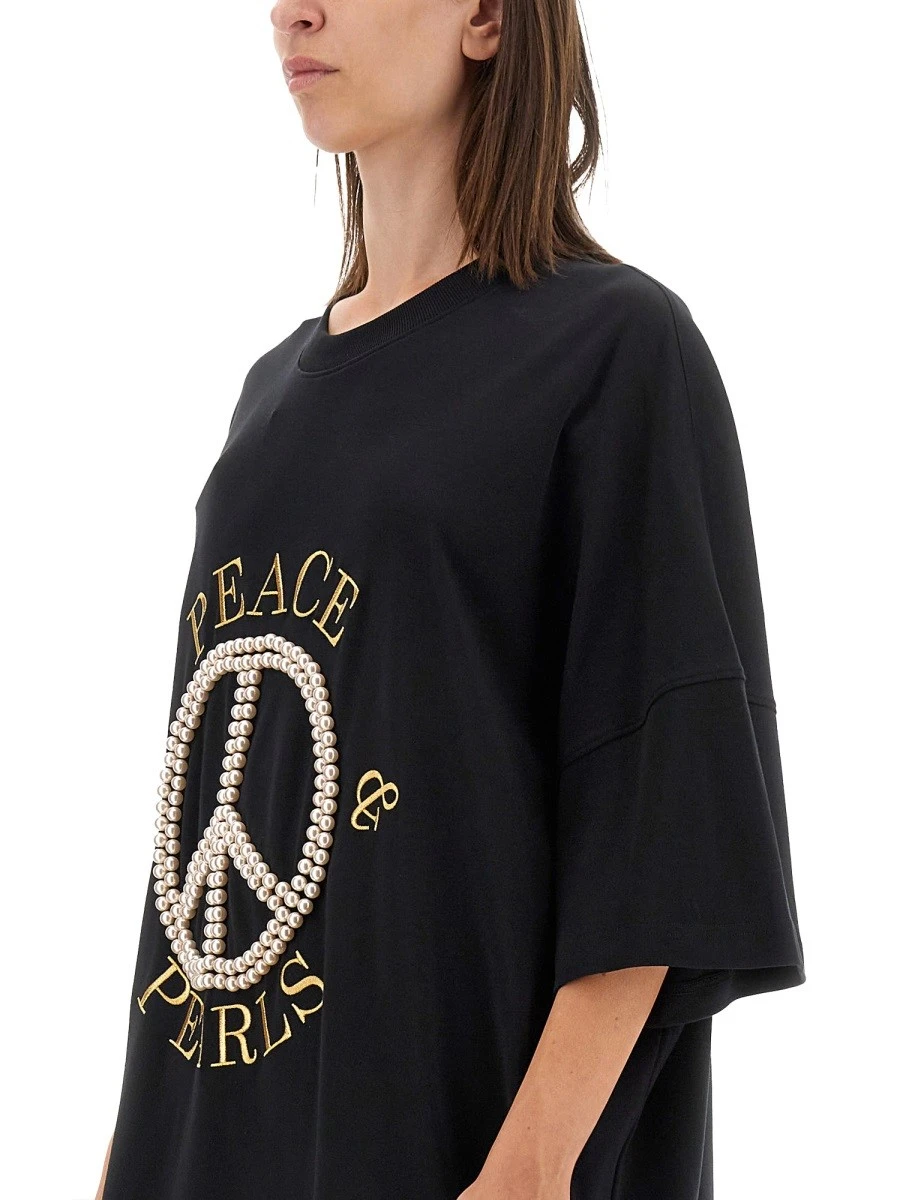 PEACE & PEARLS COTTON INTERLOCK DRESS.webp