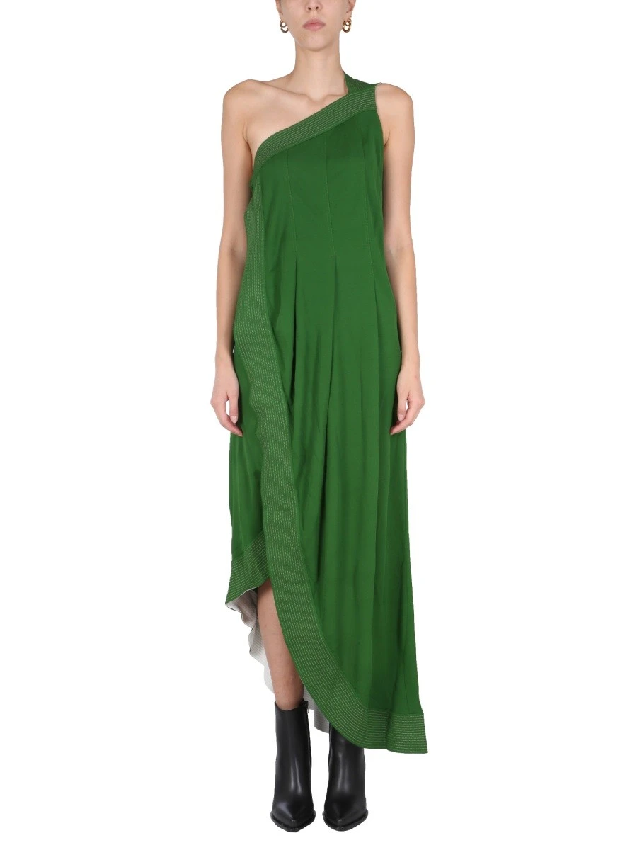 DRESS WITH CONTRASTING STITCHING.webp
