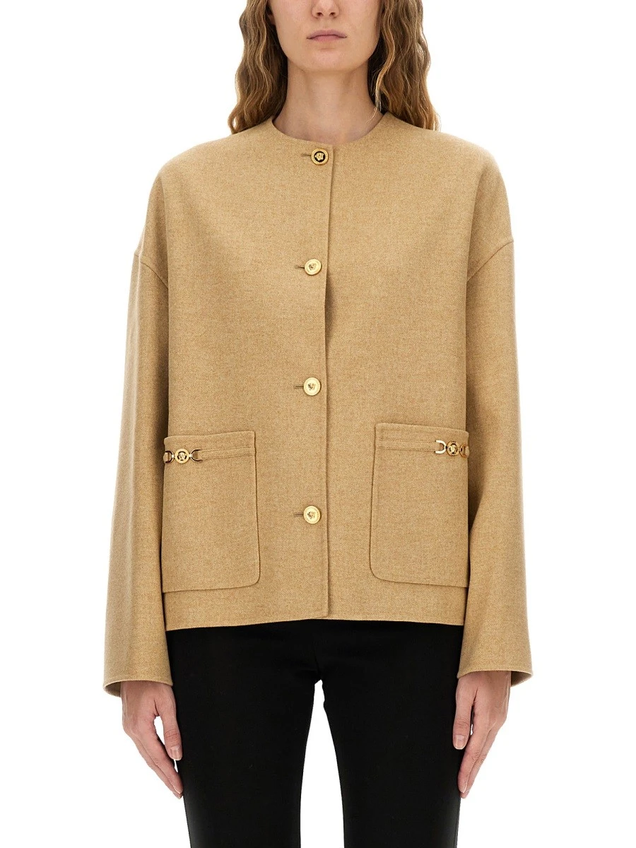 "MEDUSA" BUTTONED JACKET.webp