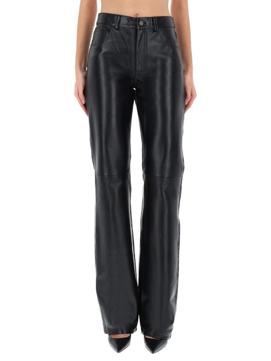 "STAR BLACK DENIM & LEATHER" PANTS.webp