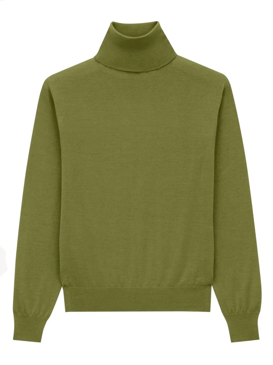 CASHMERE, WOOL AND SILK TURTLENECK PULLOVER.webp