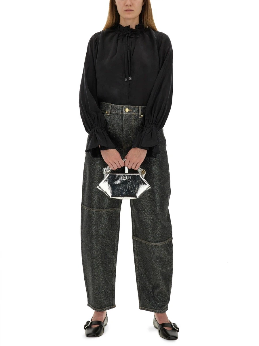 "STARY" JEANS IN SPARKLING FOIL.webp