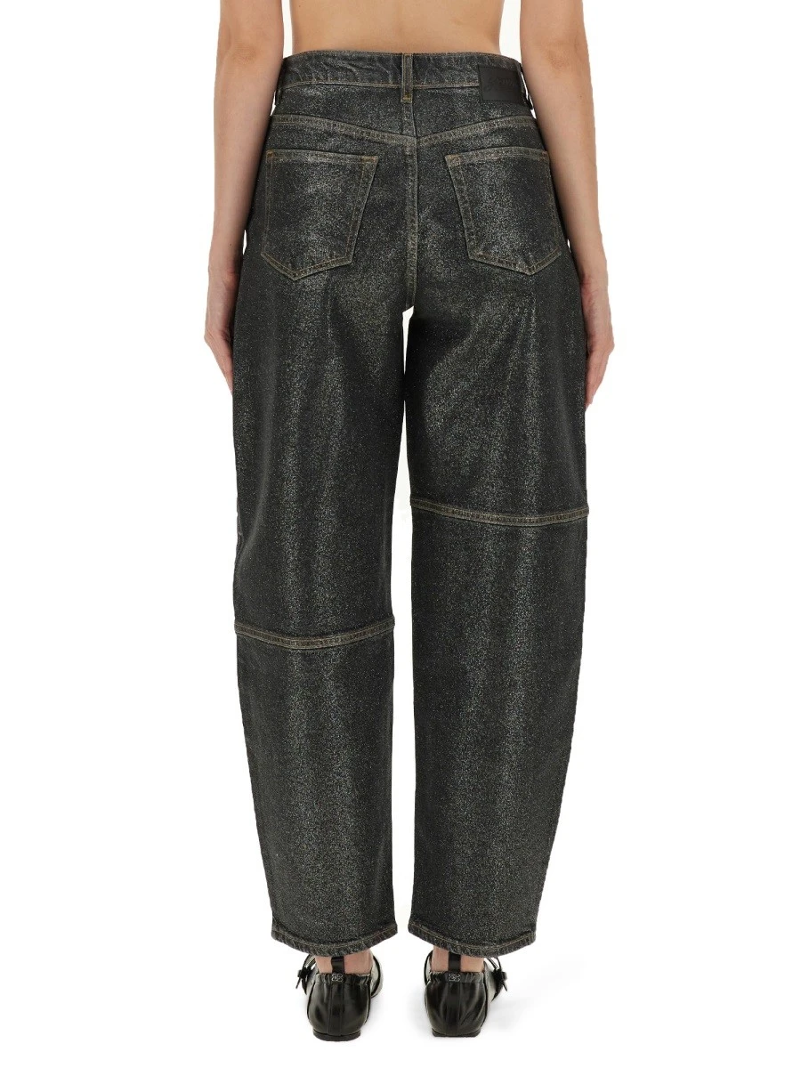 "STARY" JEANS IN SPARKLING FOIL.webp