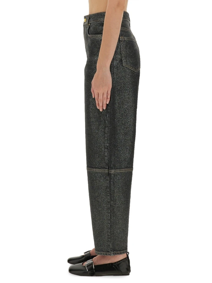 "STARY" JEANS IN SPARKLING FOIL.webp