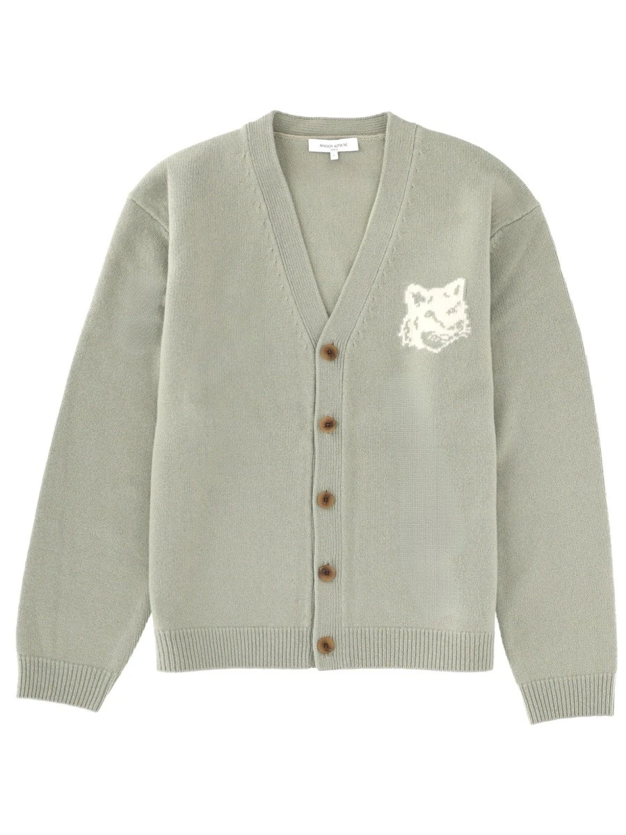 "FOX HEAD" CARDIGAN.webp