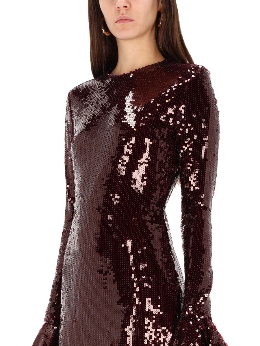 SEQUINED MINI DRESS