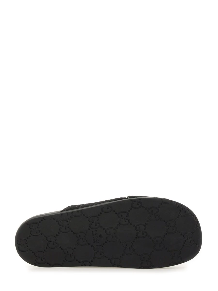 SANDAL SLIDER WITH GG PATTERN.webp