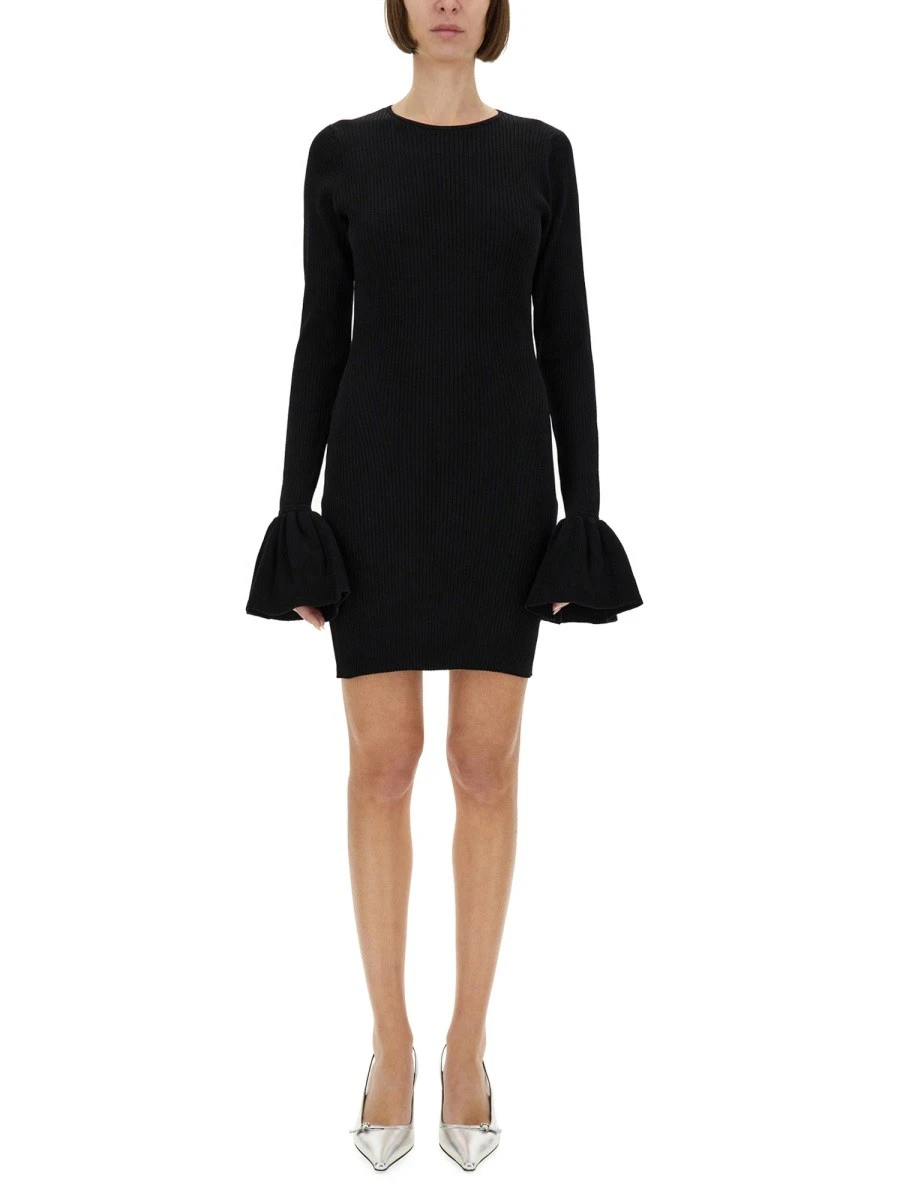 KNITTED MINI DRESS