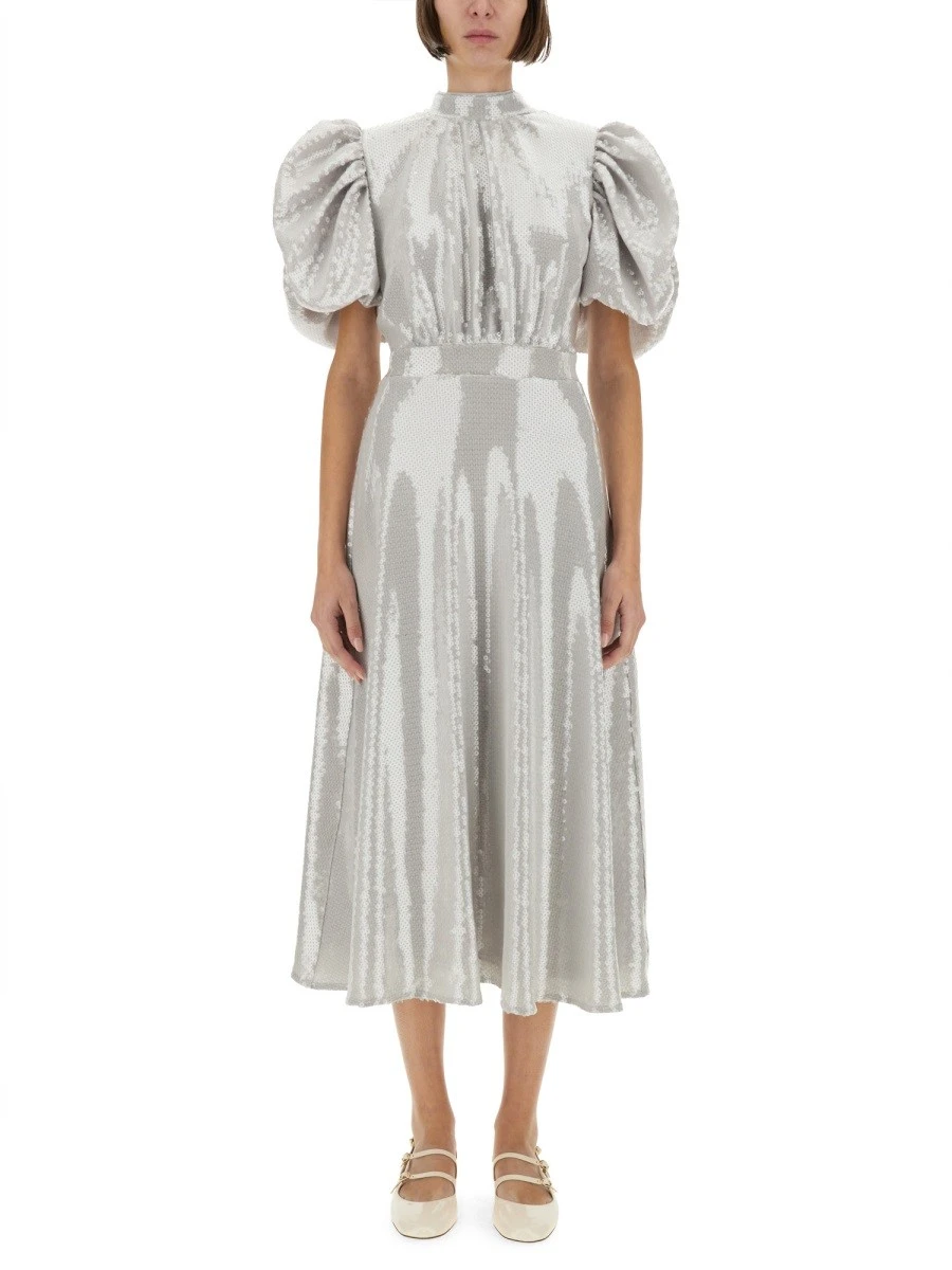 MIDI DRESS WITH SEQUINS