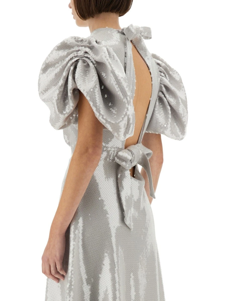 MIDI DRESS WITH SEQUINS