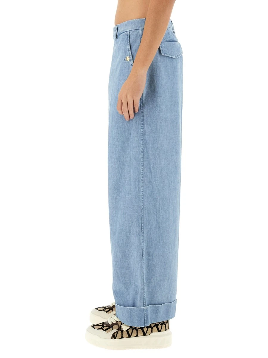 DENIM PANTS WITH LAPELS.webp