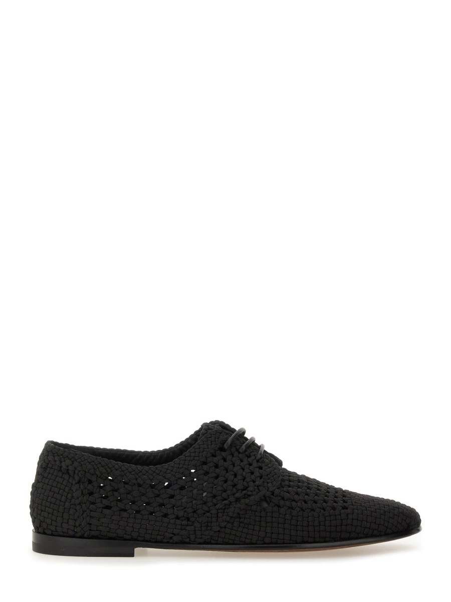 WOVEN FABRIC "DERBY" SHOE.webp