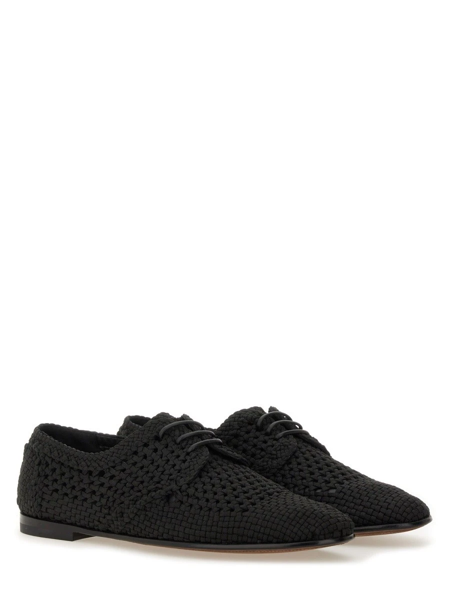 WOVEN FABRIC "DERBY" SHOE.webp