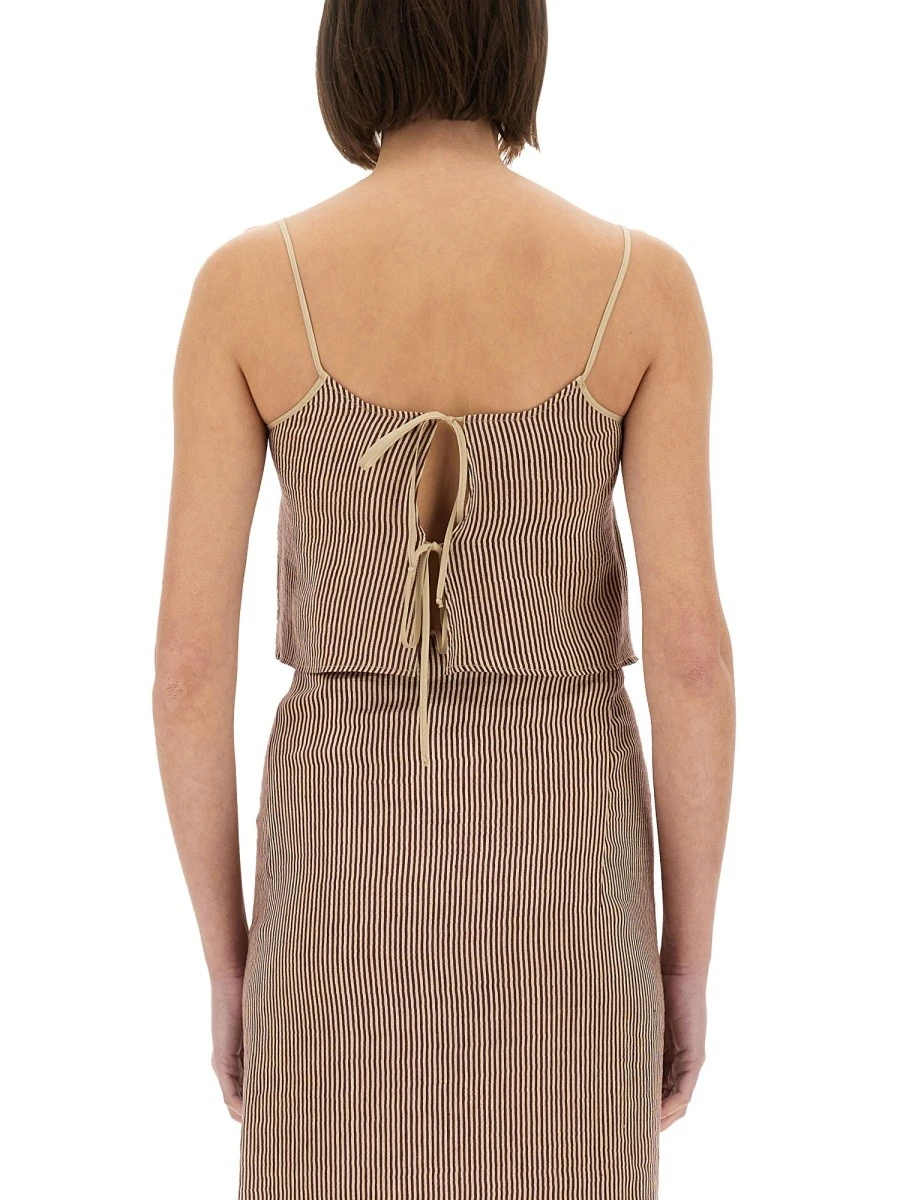 "MICRO STRIPE" TOP WITH LACES.webp