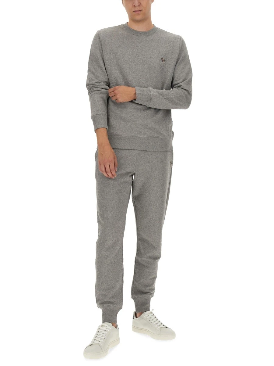 SWEATSHIRT WITH ZEBRA PATCH.webp