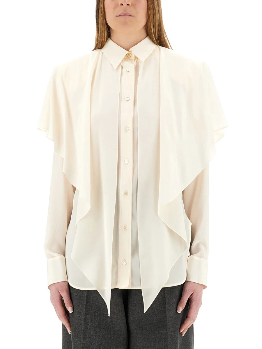 SEMI-TRANSPARENT SHIRT WITH LAYERED PANEL.webp
