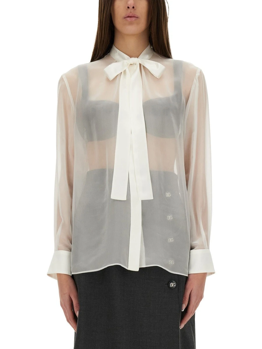 CHIFFON SHIRT WITH BOW.webp