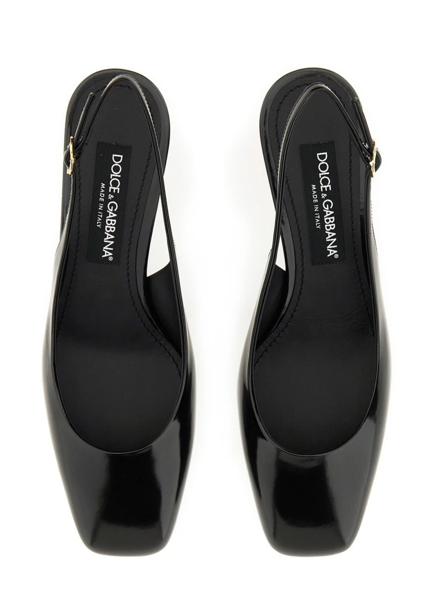 PATENT LEATHER SLINGBACK
