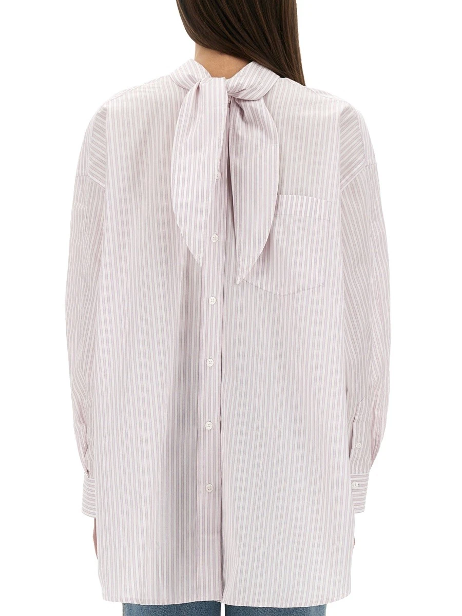 BLOUSE WITH KNOTTED COLLAR.webp