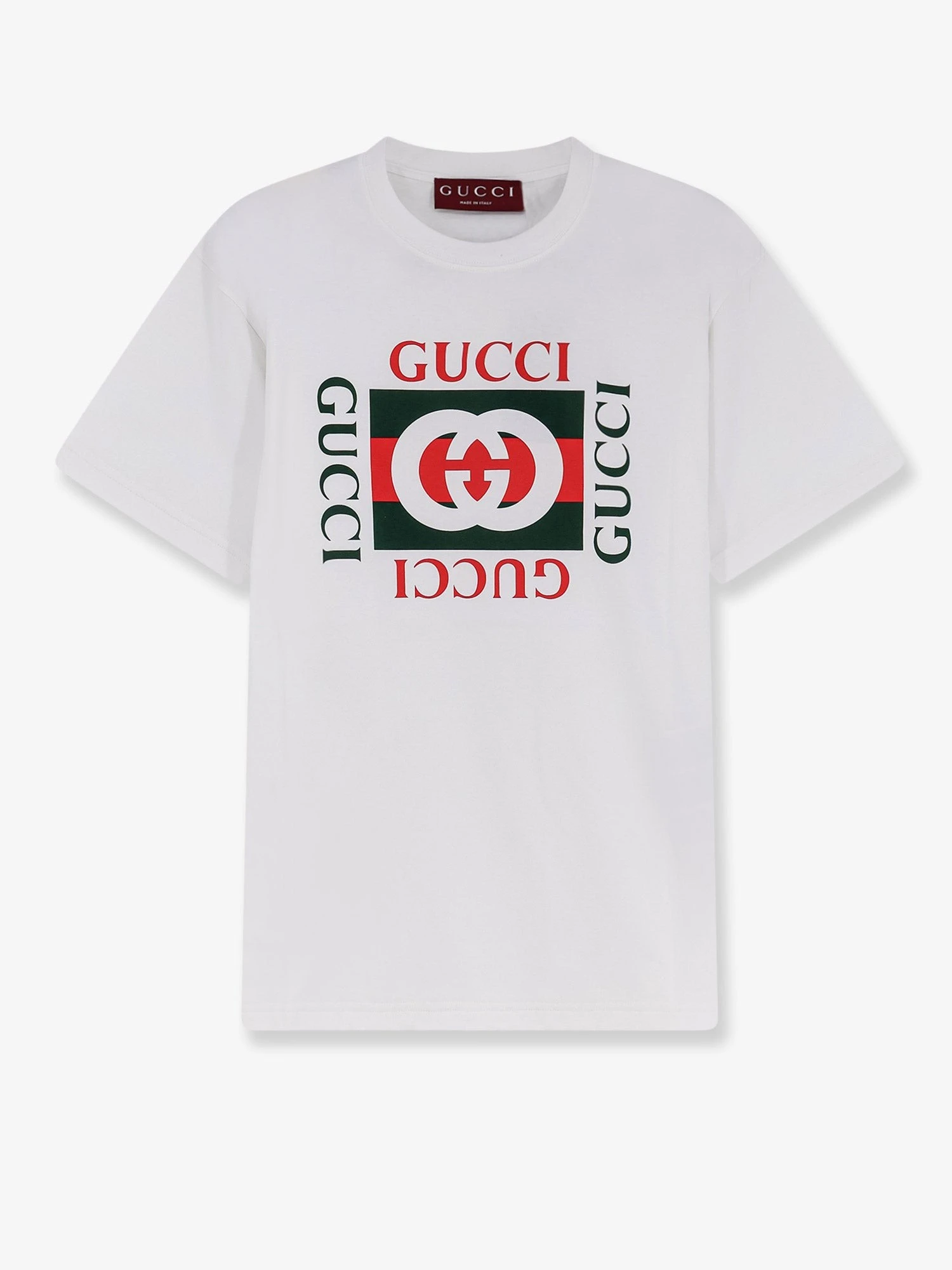 Cotton T-shirt with Gucci Incrocio GG.webp