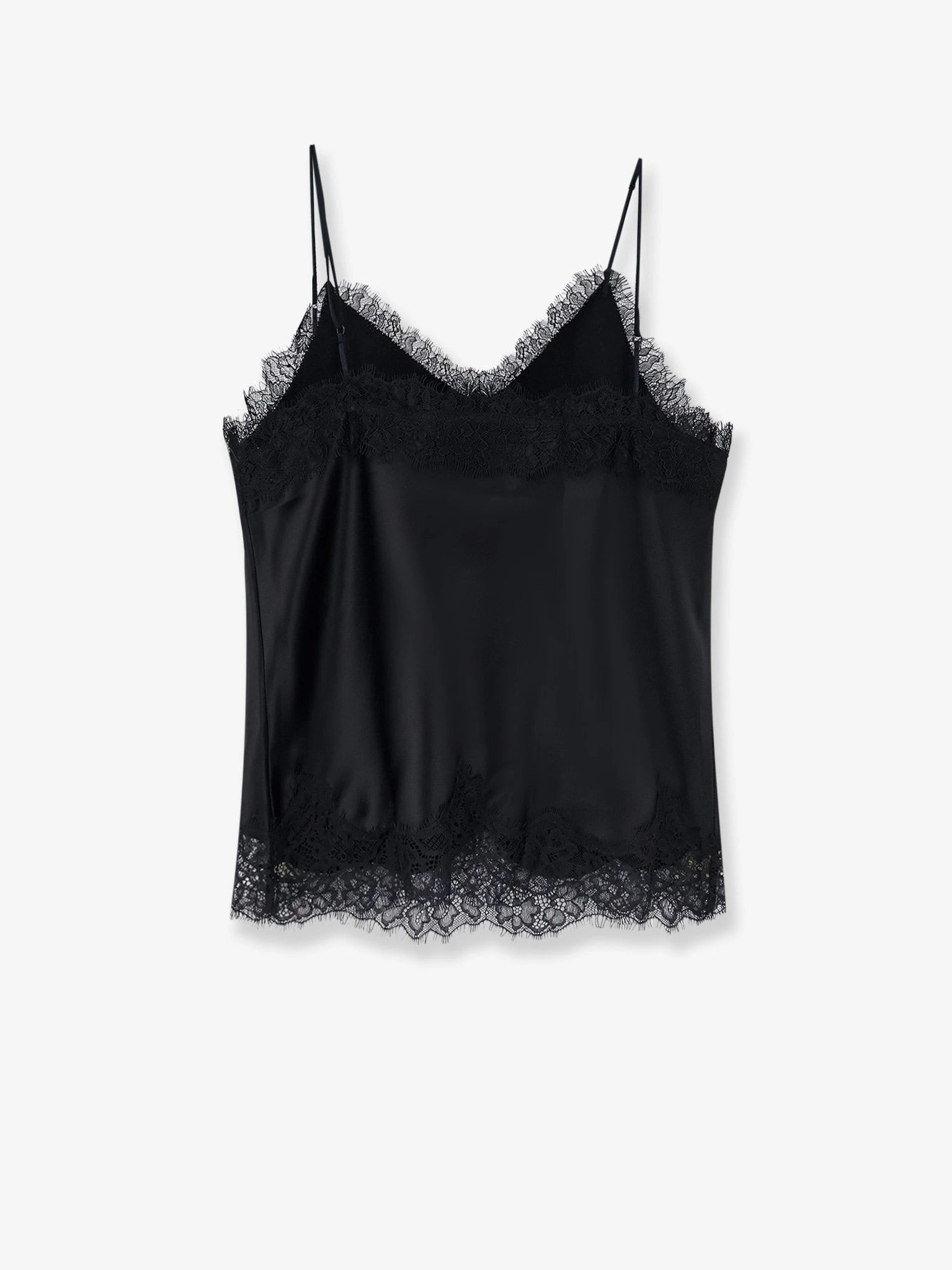 Satin top with lace profiles.webp