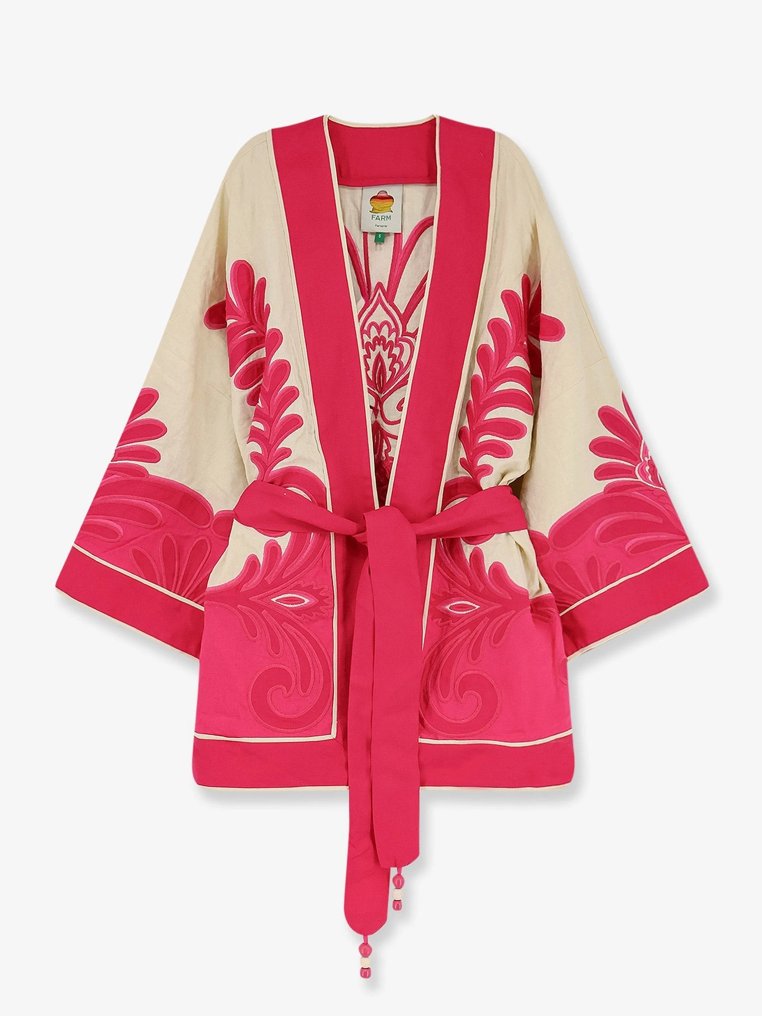 Linen and viscose blend kimono.webp