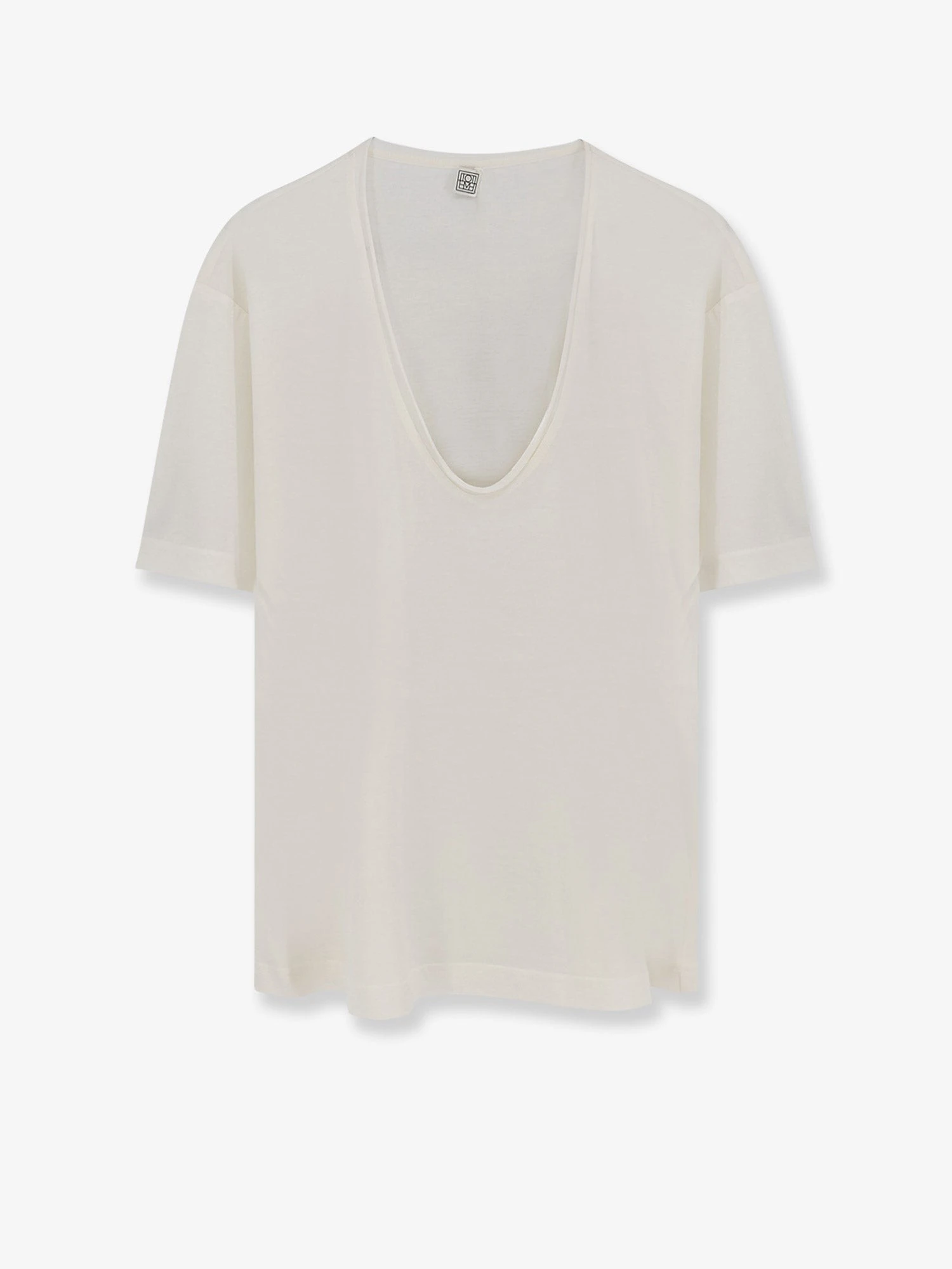 Silk and cotton blend T-shirt.webp