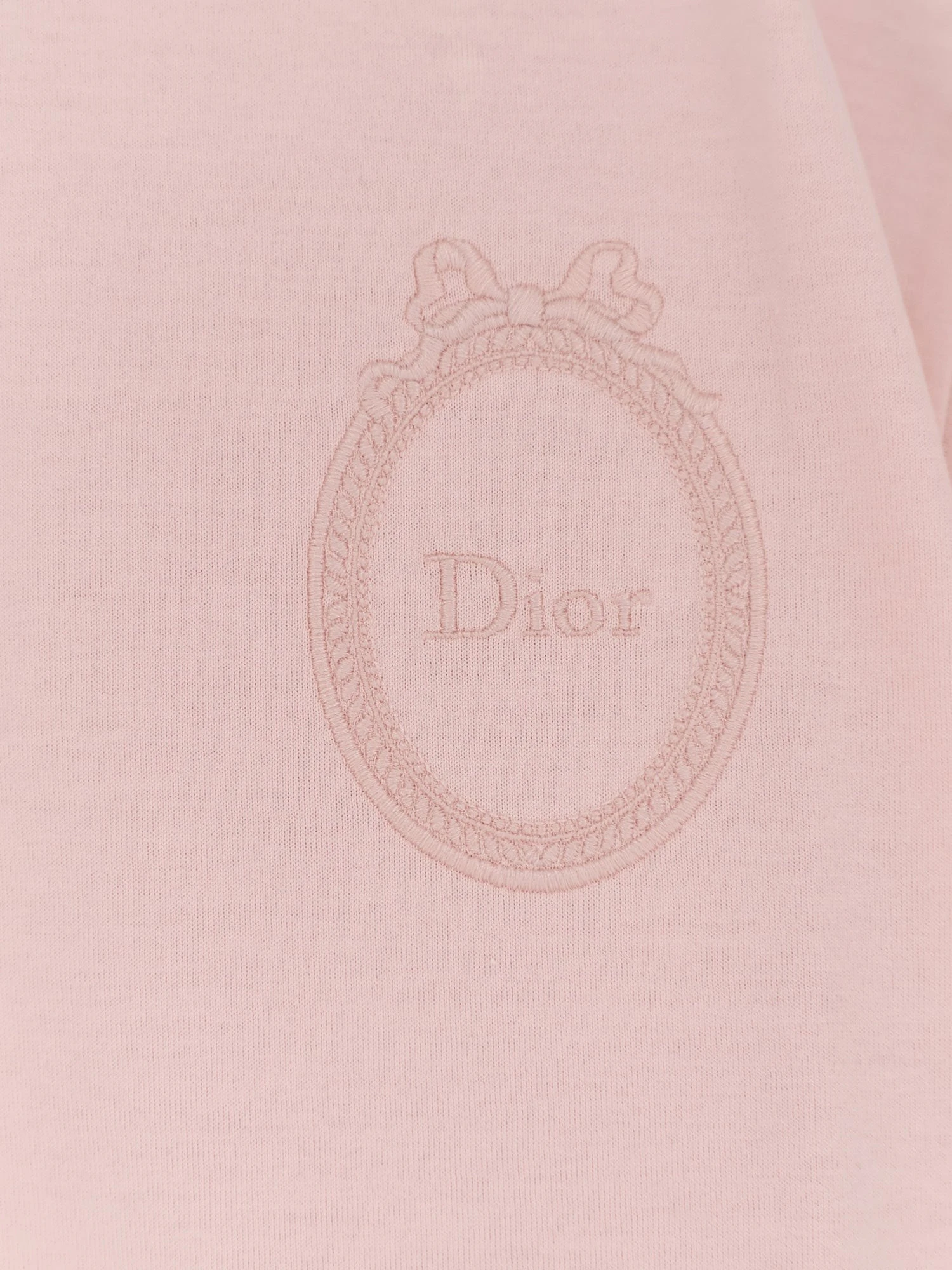 Cotton t-shirt with Dior Médallion embroidery.webp